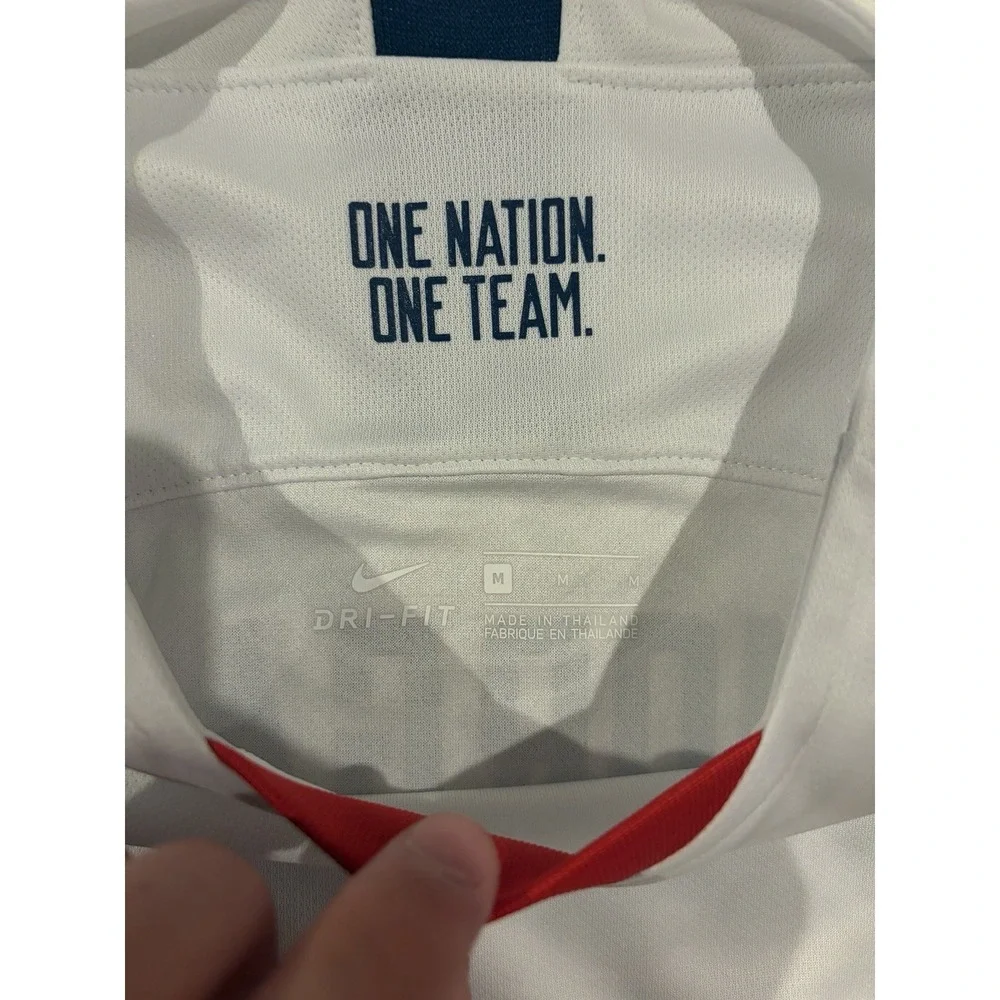 WOMENS M Authentic Nike Alex Morgan 13 USWNT 2019 Soccer Jersey CQ4244-100 USA